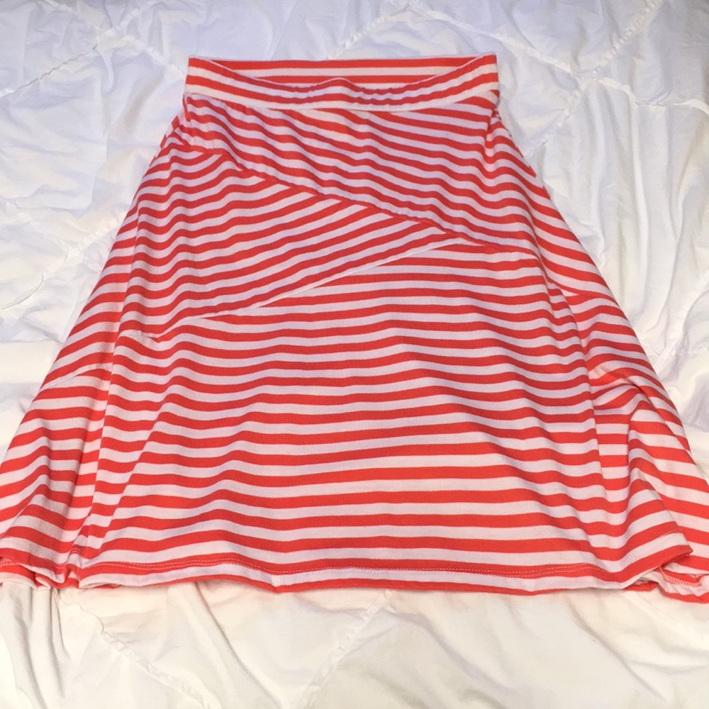 Striped skirt